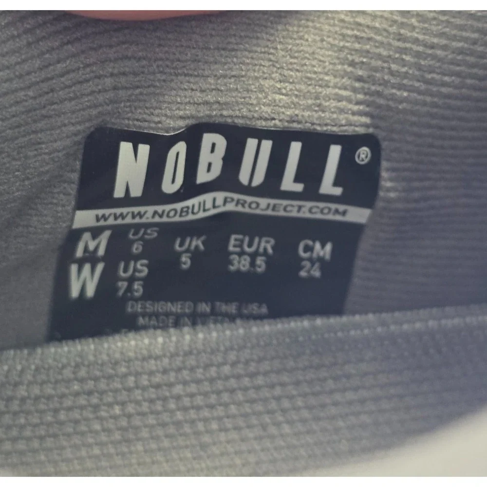 Nobull Drive Ripstop Men's Sneakers Size 6 Women's‎ Size 7.5 Gray Shoes
